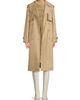 Milly Women's Double-Breasted Belted Trench Coat - 2