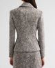 Milly Women's Esme Herringbone Structured Jacket - 3