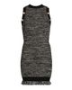 Milly Women's Fringe Tweed Sleeveless Minidress - 1