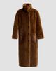 Milly Women's Gia Faux Fur Coat - 6