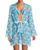 Milly Women's Jessie Bubble Wave Lace Cover-Up Dress - 3