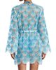 Milly Women's Jessie Bubble Wave Lace Cover-Up Dress - 5