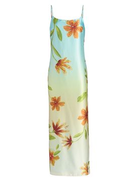 Milly - Women's Kinsley Floral Garden Sequin Maxi Dress