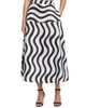 Milly Women's Lona Printed Midi-Skirt - 3