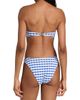 Milly Women's Margot Gingham Bandeau Bikini Top - 4