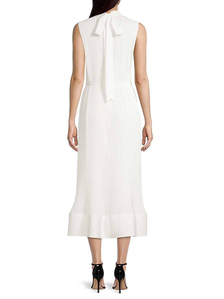 milly melina pleated midi dress Milly Melina Pleated Midi Dress by Milly