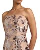 Milly Women's Meredith Sequined Strapless Maxi Dress - 6