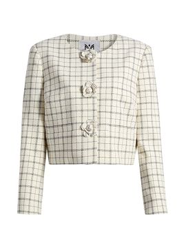 Milly Women's Mika Plaid Jacket