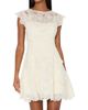 Milly Women's Myla 3D Floral-Embroidered Minidress - 4