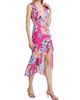 Milly Women's Nanci Petals In Bloom Ruffled Midi-Dress - 3