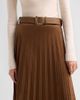 Milly Women's Nayla Pleated Midi Skirt - 5