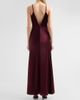 Milly Women's Nyssa Satin Maxi Dress - 3