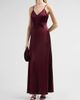 Milly Women's Nyssa Satin Maxi Dress - 4