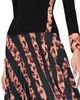 Milly Women's Otha Striped Leopard Pleated Midi-Skirt - 4