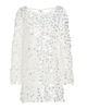 Milly Women's Paillette Sequined Crochet Cover-Up Minidress - 7