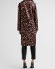 Milly Women's Paityn Leopard-Print Jacquard Coat - 3