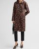 Milly Women's Paityn Leopard-Print Jacquard Coat - 4