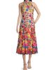 Milly Women's Penelope Floral Embroidered Halter Dress - 2