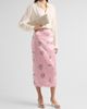 Milly Women's Raylen Floral Sequin-Embellished Satin Midi Skirt - 2