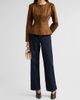 Milly Women's Reina Faux Suede Peplum Jacket - 2