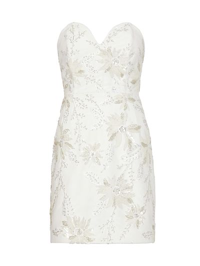 Milly Women's Ronni Cady Embroidered Sheath Dress
