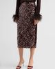 Milly Women's Roxanne Paillette Midi Skirt - 4