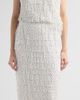 Milly Women's Roxanne Polka Dot Fringe Midi Skirt - 5