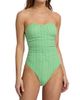 Milly Women's Verde Chevron One-Piece Swimsuit - 3