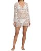Milly Women's Viara Crochet-Knit Cover-Up Minidress - 2