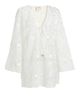 Milly Women's Viara Crochet-Knit Cover-Up Minidress - 7