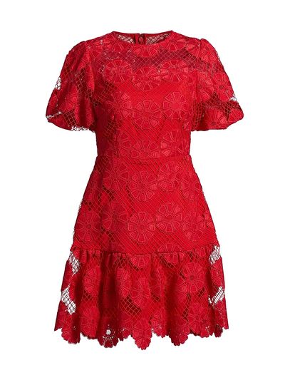 Milly Women's Yasmin Lace Minidress