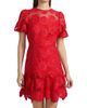 Milly Women's Yasmin Lace Minidress - 3