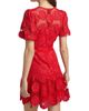 Milly Women's Yasmin Lace Minidress - 5