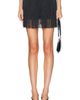 Mimchik Mimchik Fringe Mini Skirt - 1