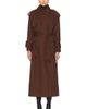 Mimchik Mimchik Hooded Scarf Trench Coat - 2