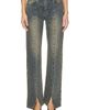Mimchik Mimchik Split Hem Jean - 1