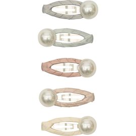 Mimi & Lula Mimi & Lula 4-Pack Faux Pearl Satin Hair Clips