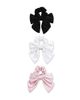 Mimi Tutu Mimi Tutu Bow Accent Scrunchie Set - 1