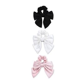 Mimi Tutu Mimi Tutu Bow Accent Scrunchie Set