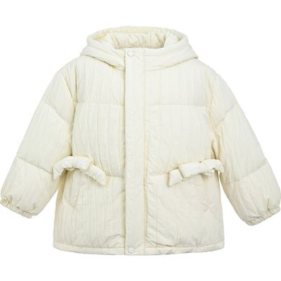 Mimi Tutu Mimi Tutu Bow Quilted Puffer Jacket