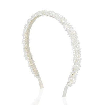 Mimi Tutu Mimi Tutu Classic Pearl Embellished Headband