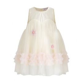 Mimi Tutu Mimi Tutu Corabelle Floral Ruffle Dress