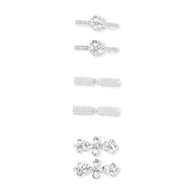 Mimi Tutu Mimi Tutu Crystal Bloom Hair Clip Set