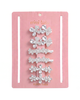 Mimi Tutu Mimi Tutu Crystal Radiant Hair Clip Set - 5