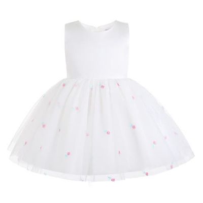 Mimi Tutu Mimi Tutu Eveloria Floral Tulle Bow Dress