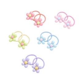 Mimi Tutu Mimi Tutu Flower Elastic Hair Tie Set