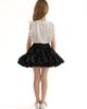 Mimi Tutu Mimi Tutu Frilled Satin Skort - 5