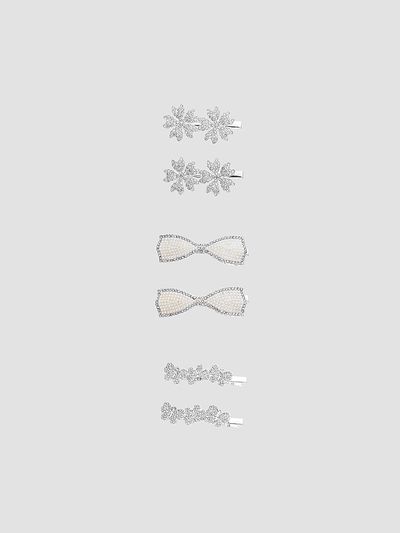 Mimi Tutu Mimi Tutu Girl's Girl's Crystal Petal Hair Clip Set