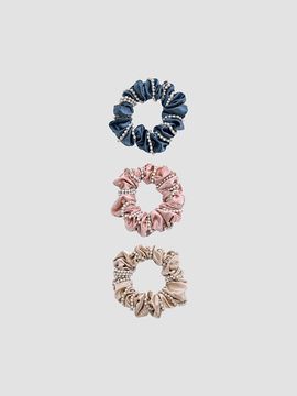 Mimi Tutu Mimi Tutu Girl's Girl's Pearl Accent Scrunchie Set
