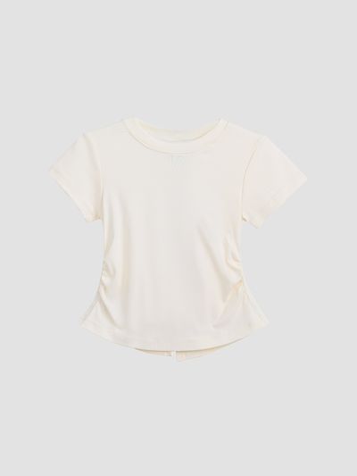 Mimi Tutu Mimi Tutu Girl's Little Girl's & Girl's Back Bow T-Shirt